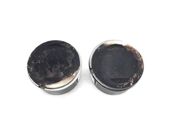 Front Rear Cylinder Jugs w Pistons 2004 Harley Softail Standard FXST 2916A