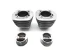 Front Rear Cylinder Jugs w Pistons 2004 Harley Softail Standard FXST 2916A