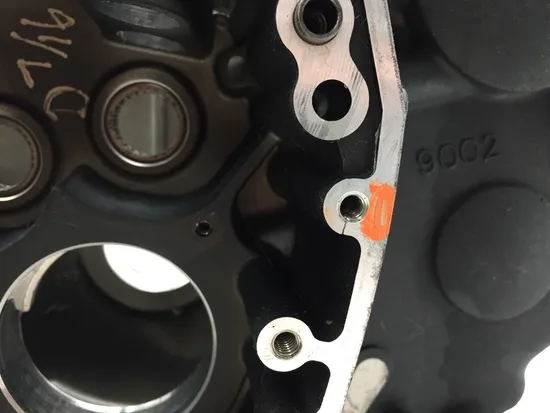 Engine Left Right Center Cases 2000 Harley Heritage Softail FLSTC 2944A x