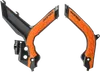 Acerbis X Grip Frame Guards Black Orange 16