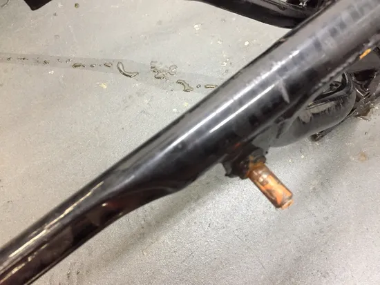 Main Frame Chassis CLN Ready To Go 1987 Harley Sportster 1100 XLH1100 2963A x