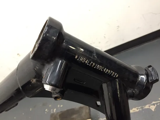 Main Frame Chassis CLN Ready To Go 2013 Harley Sportster 883 Super Low 2980Ax