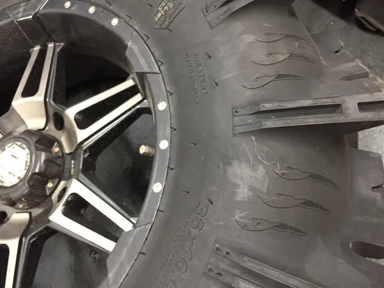 ITP Cryptid Tire and HD Wheel Tire Set 36/10-17 Polaris RZR 1000 XP