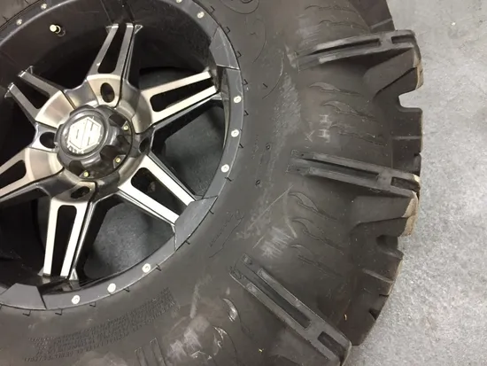 ITP Cryptid Tire and HD Wheel Tire Set 36/10-17 Polaris RZR 1000 XP