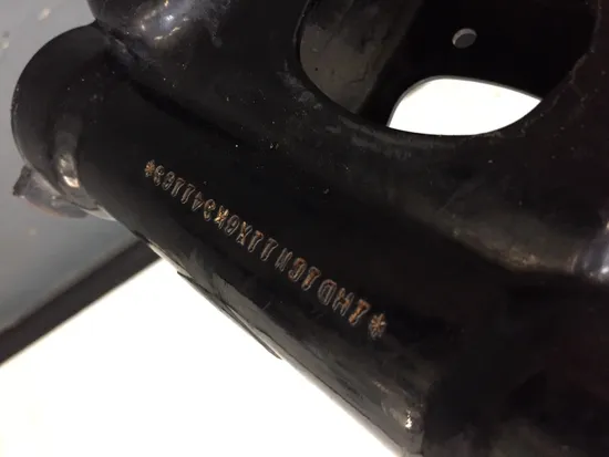 Main Frame Chassis CLN Ready To Go 2006 Harley Dyna Low Rider EFI FXDLI 2973A