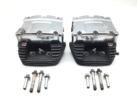 Front Rear Cylinder Head Set 2005 Harley Electra Classic EFI FLHTCI 2965A x