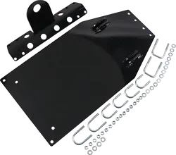 Moose Utility Black Steel Snow Plow Bottom Mount Plate