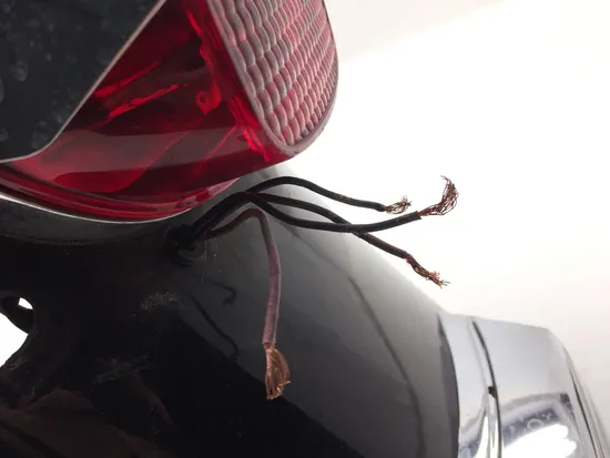 Rear Fender Fairing Tire Hugger 1994 Harley Electra Glide Classic FLHTC 2968A x