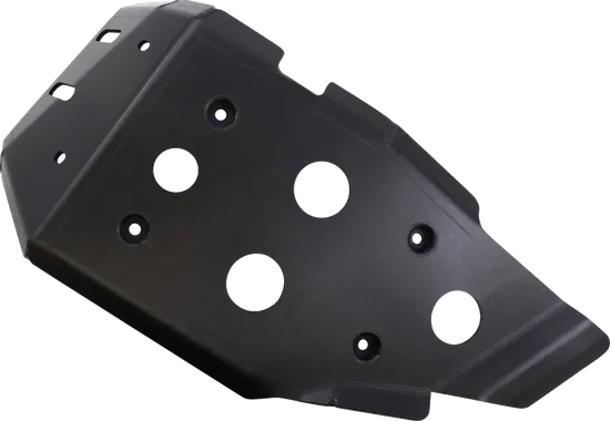 Moose Black Aluminum Chassis Belly Engine Skid Plate Guard 4