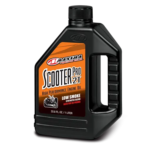Maxima Scooter Pro 2T High Performance Engine Motor Oil 1 Liter Quart