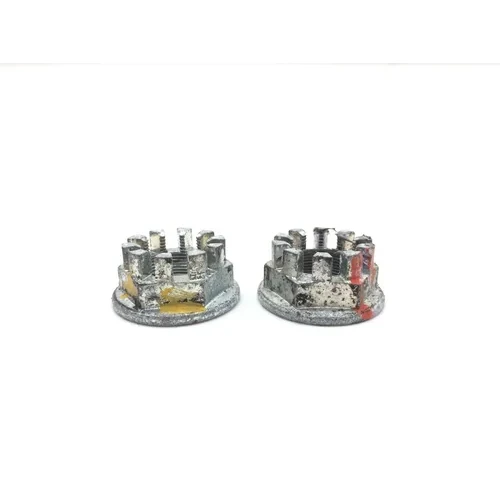 Front Wheel Hub Spindle Castle Nuts 17 Honda Pioneer 700 SXS700M2D Deluxe 2993A 3