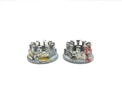 Front Wheel Hub Spindle Castle Nuts 17 Honda Pioneer 700 SXS700M2D Deluxe 2993A