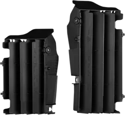 Acerbis Black Radiator Louver Cover Pair