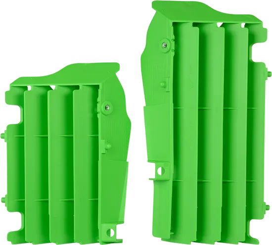 Acerbis Green Radiator Louver Cover Pair