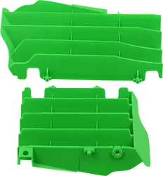 Acerbis Green Radiator Louver Cover Pair