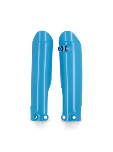 Acerbis Light Blue Lower Fork Cover Protector Guard Set