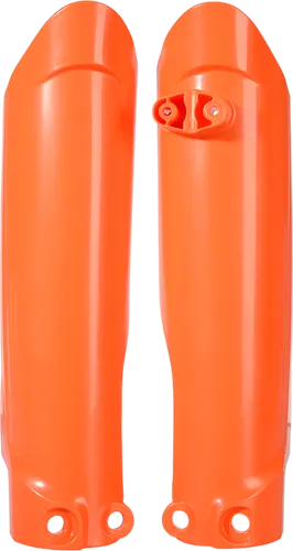 Acerbis Orange 16 Lower Fork Cover Protector Guard Set