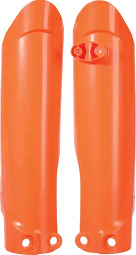 Acerbis Orange 16 Lower Fork Cover Protector Guard Set