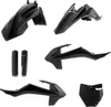 Acerbis Complete Plastic Fender Body Kit Black