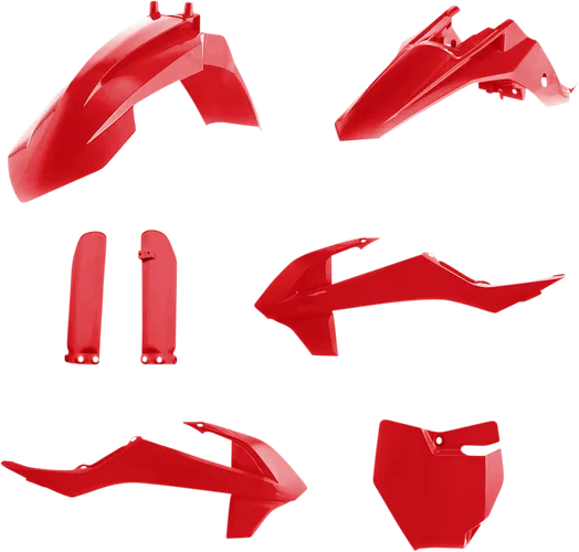 Acerbis Full Plastic Fender Body Kit Red 1