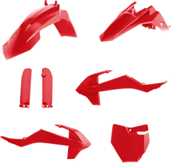 Acerbis Full Plastic Fender Body Kit Red