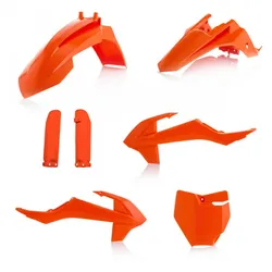 Acerbis Complete Plastic Fender Body Kit Orange