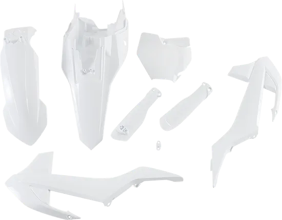 Acerbis Complete Plastic Fender Body Kit White