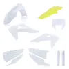 Acerbis White Yellow Full Plastic Fender Body Kit