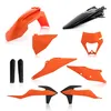 Acerbis Complete Plastic Fender Body Kit OE Orange/Black