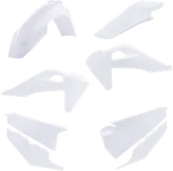 Acerbis Plastic Fender Body Kit White
