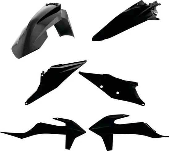 Acerbis Plastic Fender Body Kit Black