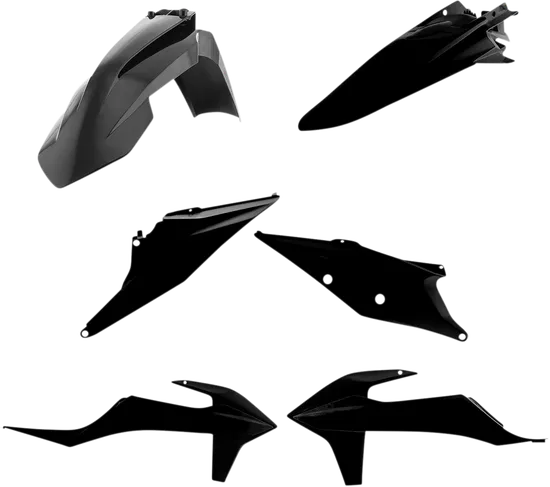 Acerbis Plastic Fender Body Kit Black