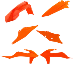 Acerbis Plastic Fender Body Kit Orange
