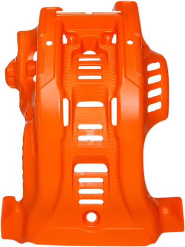Acerbis Polypropylene Chassis Belly Skid Plate Orange White
