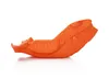 Acerbis Polypropylene Chassis Belly Skid Plate Orange White
