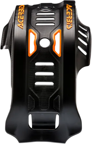 Acerbis Polypropylene Chassis Belly Skid Plate Black Orange