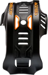 Acerbis Polypropylene Chassis Belly Skid Plate Black Orange