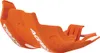 Acerbis Polypropylene Chassis Belly Skid Plate Orange White