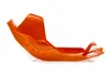 Acerbis Polypropylene Chassis Belly Skid Plate Orange White