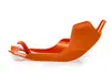 Acerbis Polypropylene Chassis Belly Skid Plate Orange White