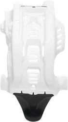 Acerbis Chassis Belly Skid Plate White Black Large