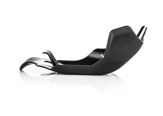 Acerbis Polypropylene Chassis Belly Skid Plate Black White