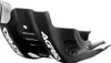 Acerbis Polypropylene Chassis Belly Skid Plate Black White