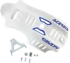 Acerbis Chassis Belly Skid Plate White Blue Large