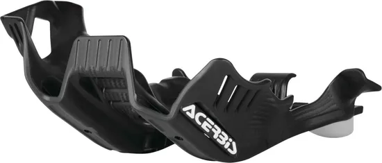 Acerbis Chassis Belly Skid Plate Black White Large