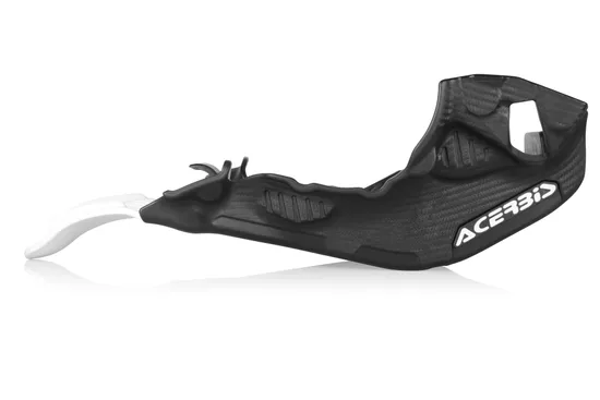 Acerbis Chassis Belly Skid Plate Black White Large