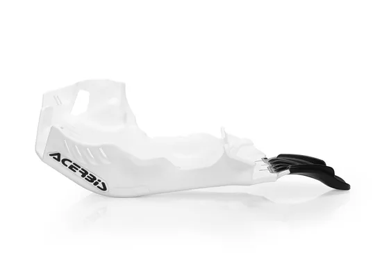 Acerbis Chassis Belly Skid Plate White Black Large