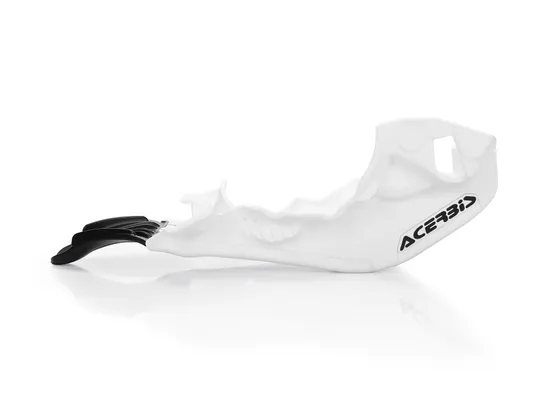 Acerbis Chassis Belly Skid Plate White Black Large