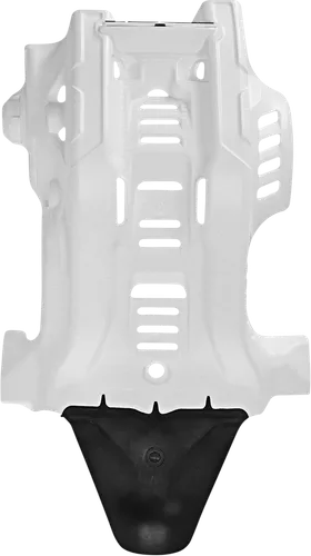 Acerbis Polypropylene Chassis Belly Skid Plate White Black