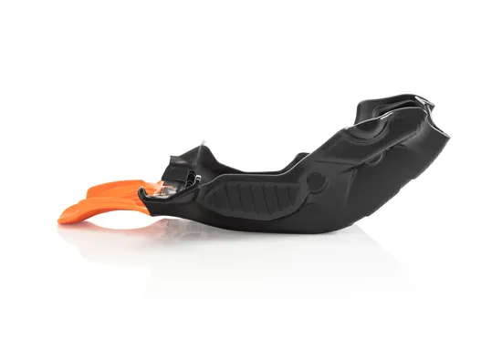 Acerbis Polypropylene Chassis Belly Skid Plate Black Orange